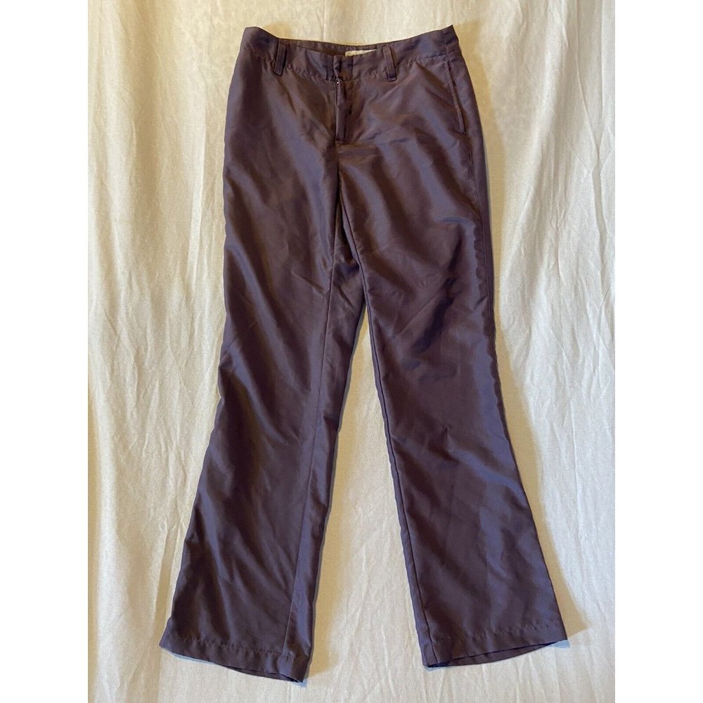 Dalmys Women's Purple Lightweight Chino Pants Slash Pocket Size 5